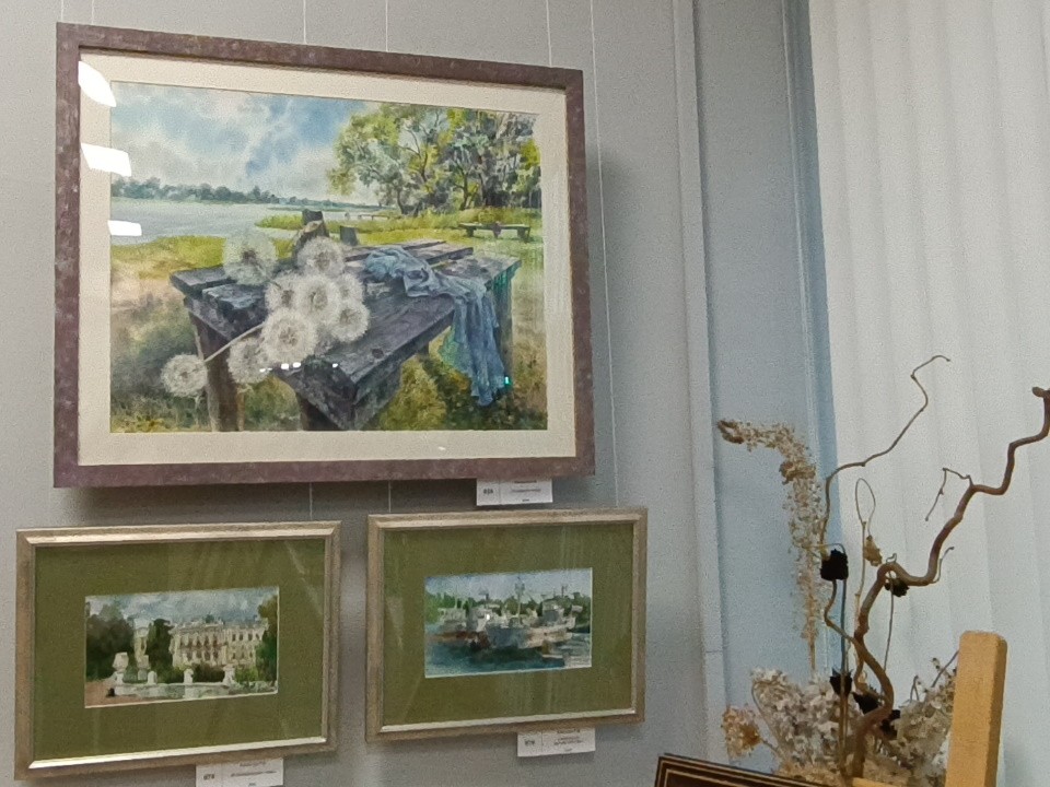 Русская вышивка и деревянные скульптуры представлены на выставке в усадьбе Фряново