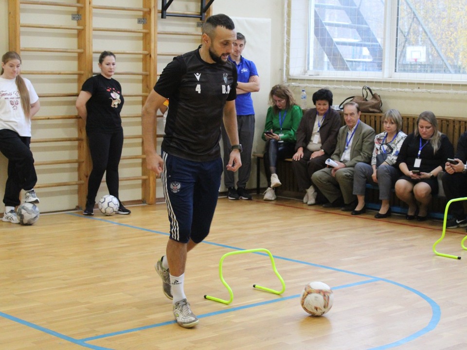 Презентацию проекта «Футбол в школе» представили коломенским педагогам