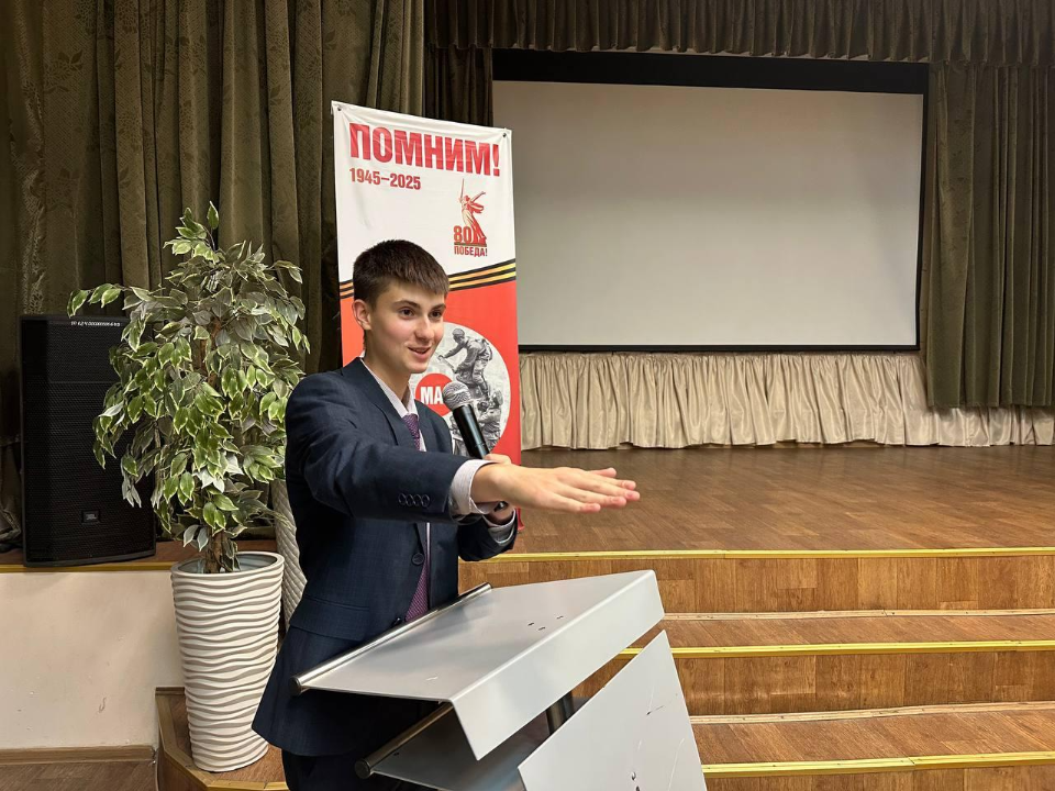 Школьник из Домодедова получил награду за операторскую работу о родном городе