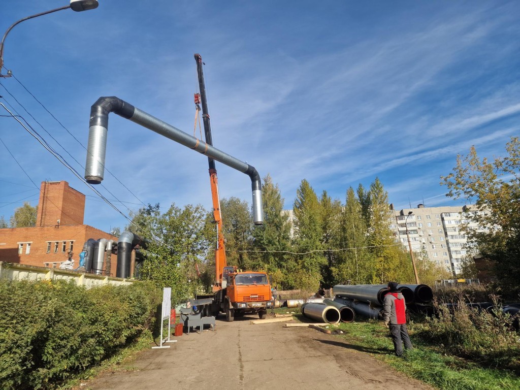 В 14 домов и детсад Новлянского квартала вернут отопление 1 октября