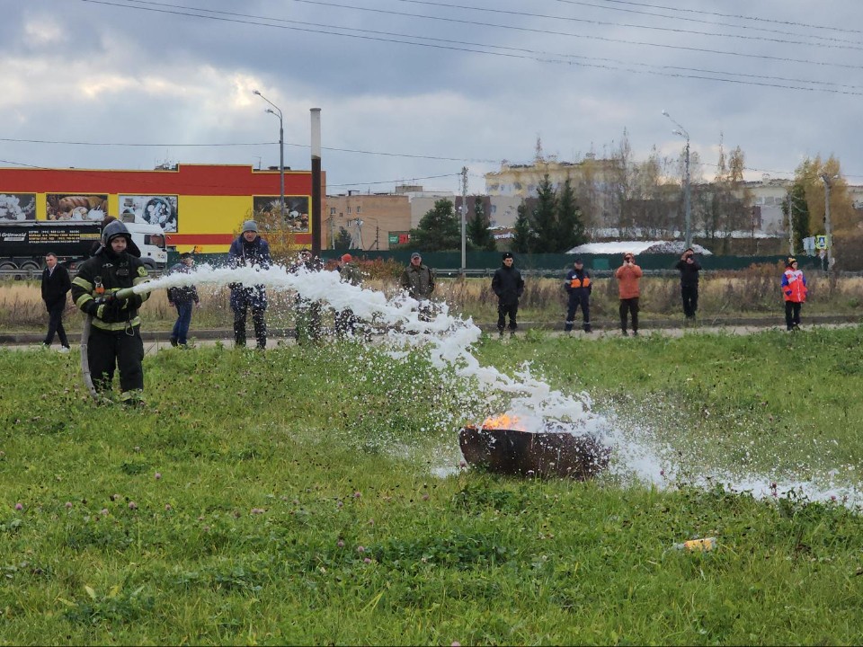 В Рузе упал беспилотник: жилой микрорайон стал полигоном для учений экстренных служб