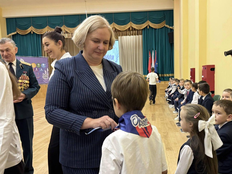 Ученики школы им. Героя России Александра Монетова пополнили ряды «Орлят России»