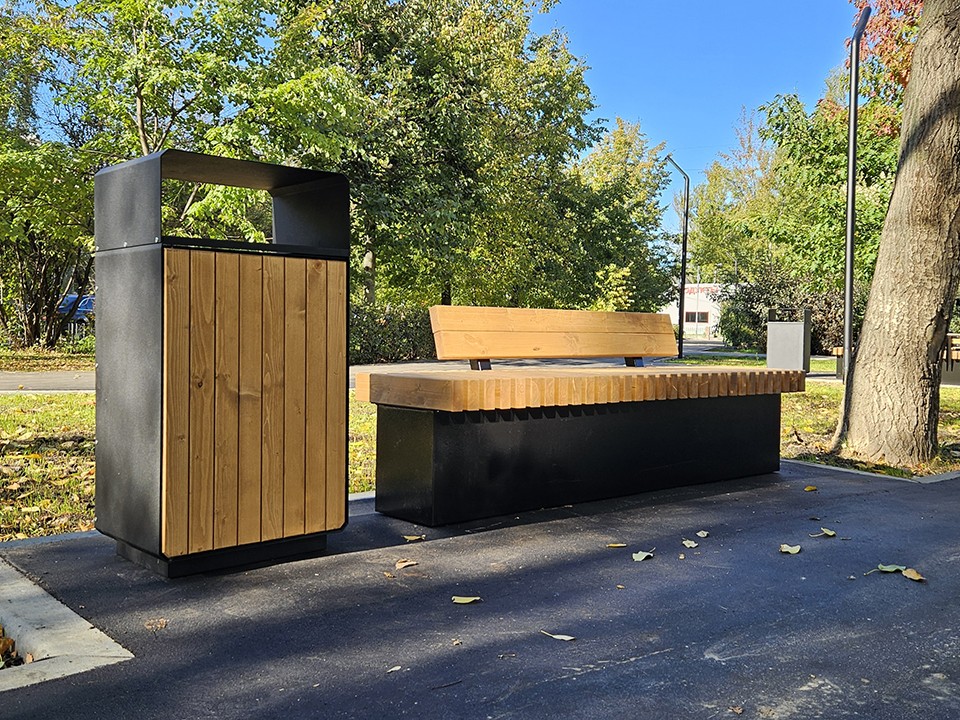 В Долгопрудном обустроили «Сквер Строителей»