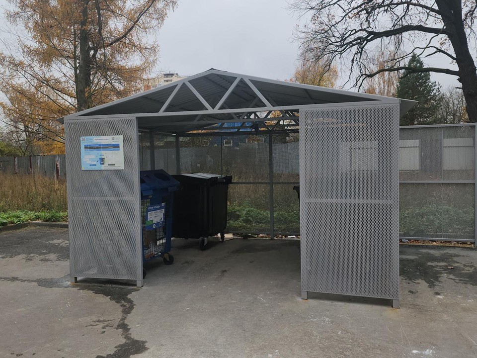 Новая площадка сделала микрорайон Соболевка в Щелкове чище