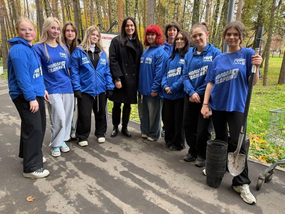 В Кашире высадили «Отцовский парк»