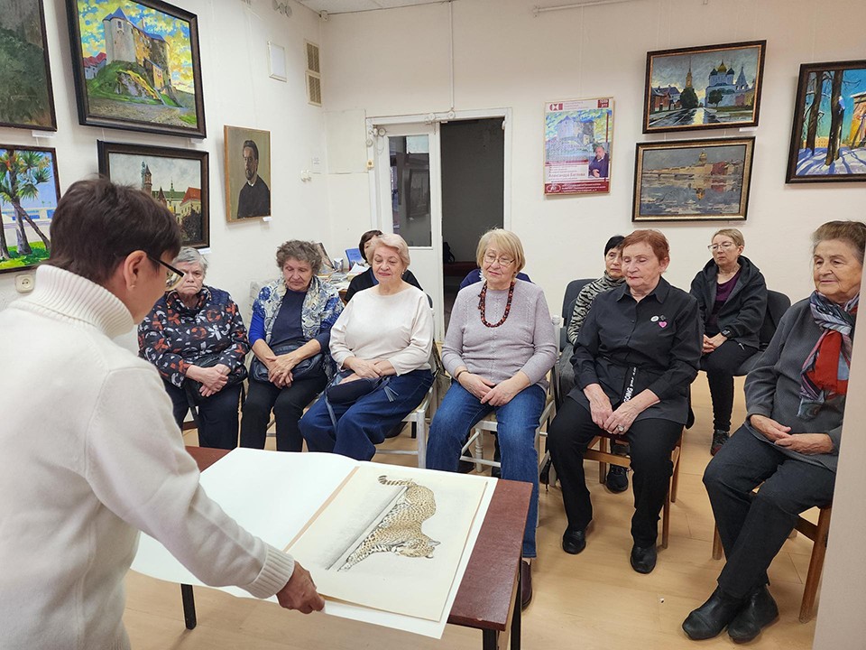 Восемь уникальных литографий советского мастера представили на выставке в Подмосковье