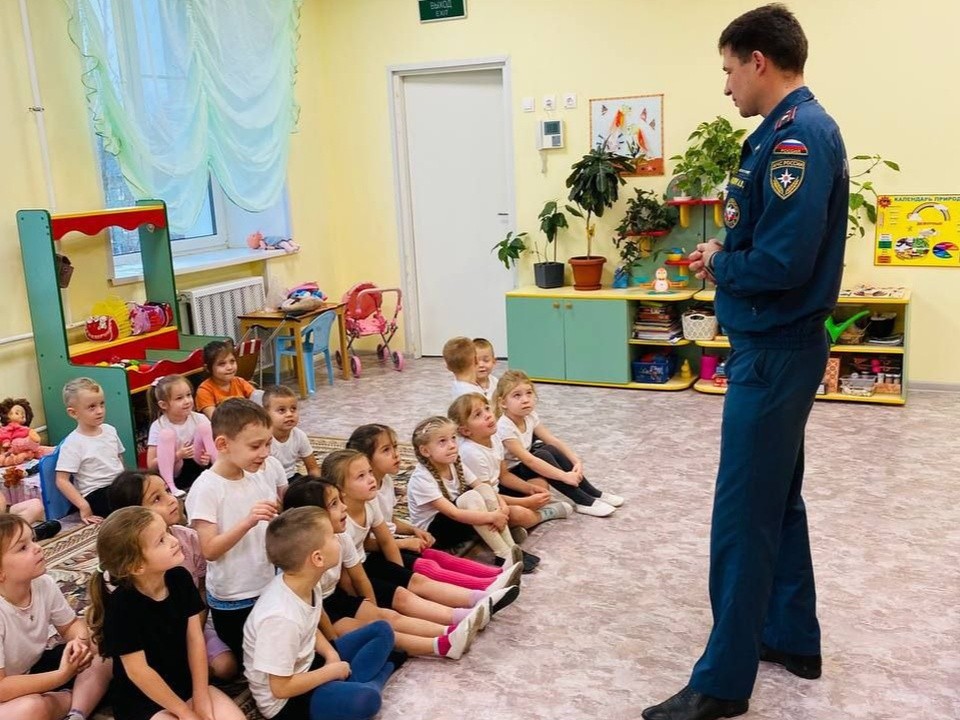 В Орехово-Зуеве детям рассказали о причинах пожаров