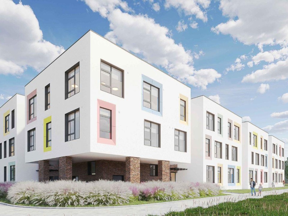 Открытые игровые зоны и уютные классы: детский сад ждет своих первых воспитанников