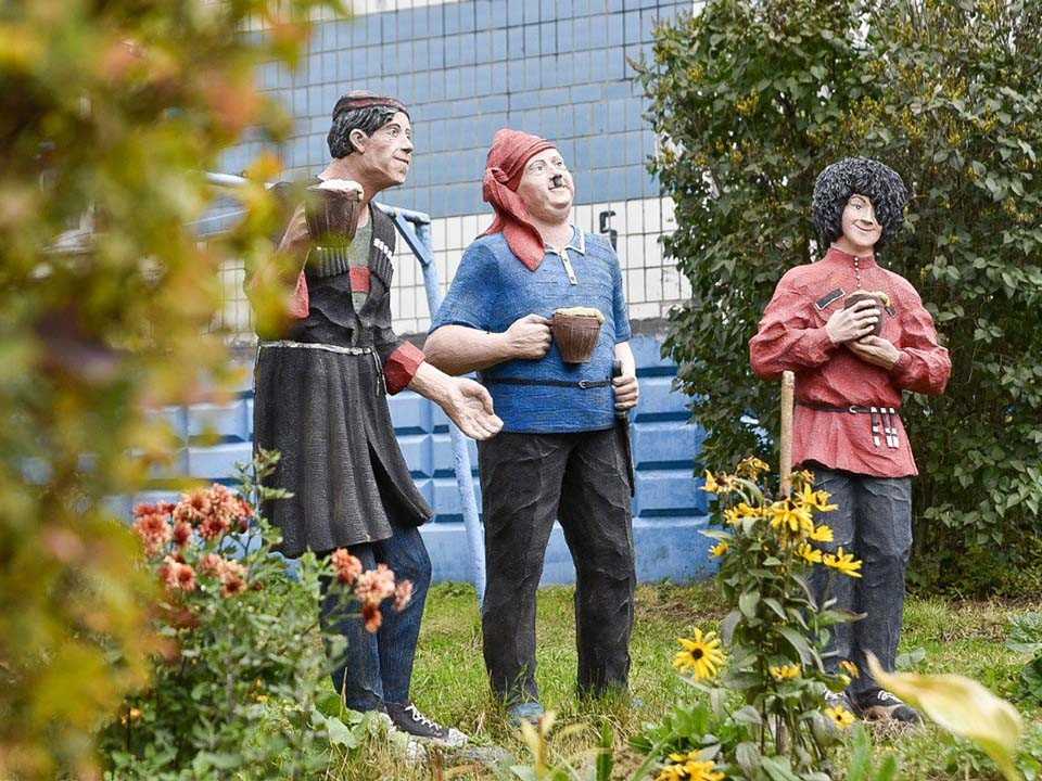 Где в округе Солнечногорск можно найти Труса, Балбеса и Бывалого