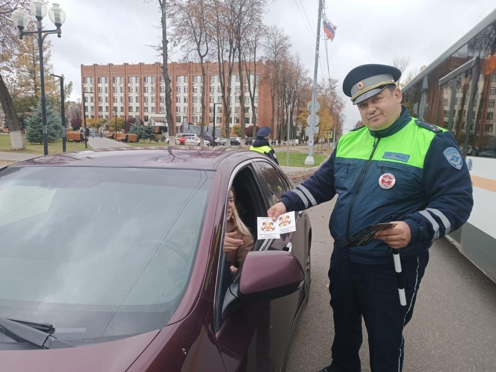 Соблюдение правил перевозки детей проверили у водителей в Ступине