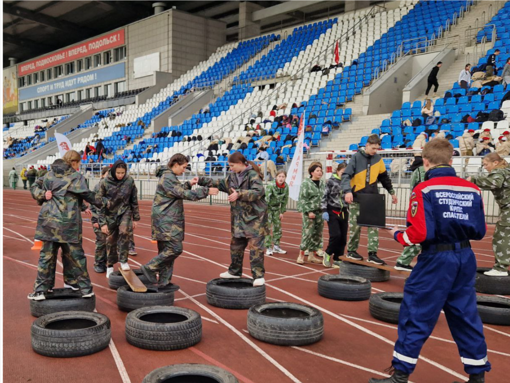 Каширские школьники проверили свои знания в военно-патриотической игре