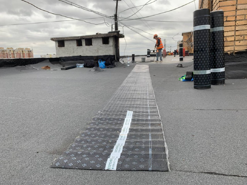 В Подольске отремонтировали кровлю в доме на Красногвардейском бульваре