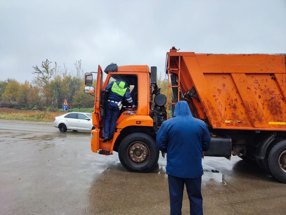 В Химках пресечена несанкционированная транспортировка строительных отходов