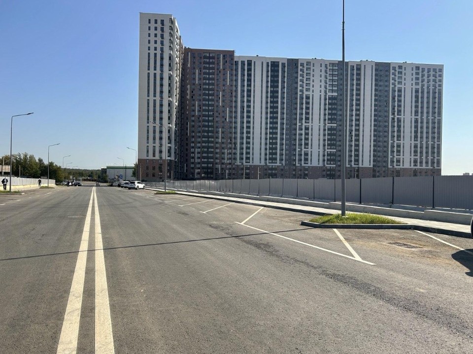 Застройщик ЖК в Ленинском округе завершил первый этап дорожных работ