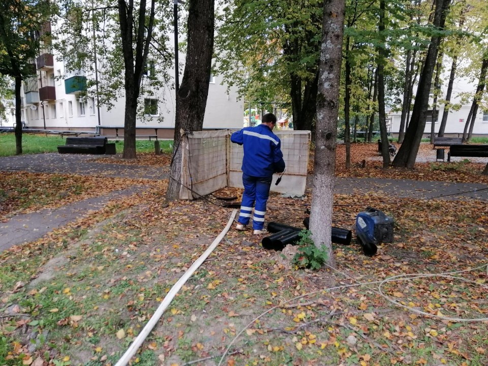 Канализационные трубы в Восходе меняют без раскопок