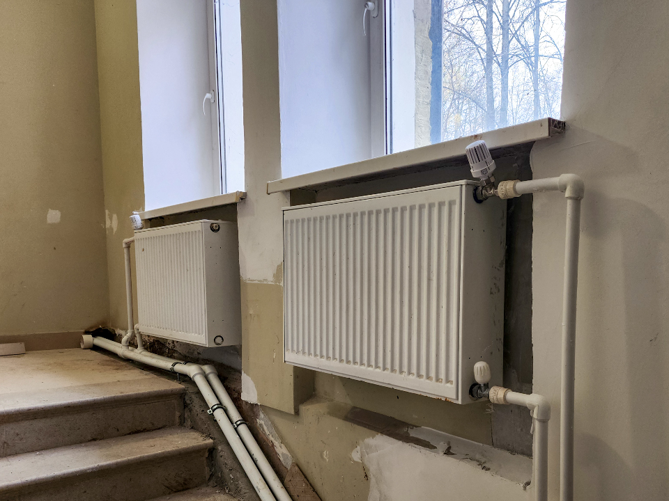 В инфекционном отделении Подольской больницы готовятся запустить тепло после замены отопительной системы