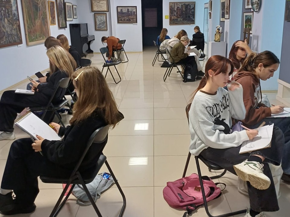 Следующий урок — в галерее: как юные художники Ступина учились у Лентулова и Дейнеки