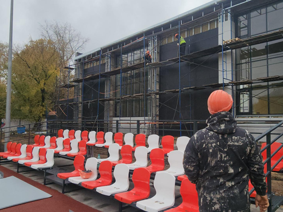 В Люберцах реконструировали стадион спортивной школы олимпийского резерва