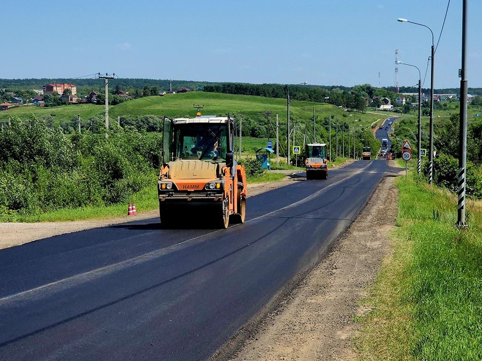 Более 45 км автодорог отремонтировали в округе в 2025 году