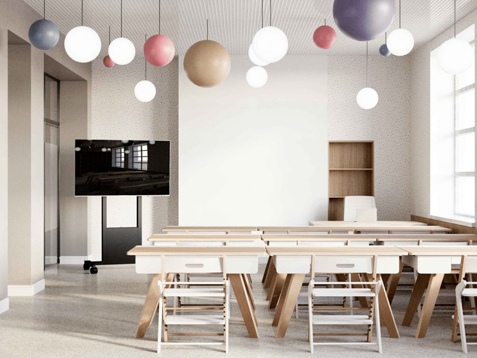 Наследие СССР и современные космические тренды совместили в дизайне Дома космонавтов