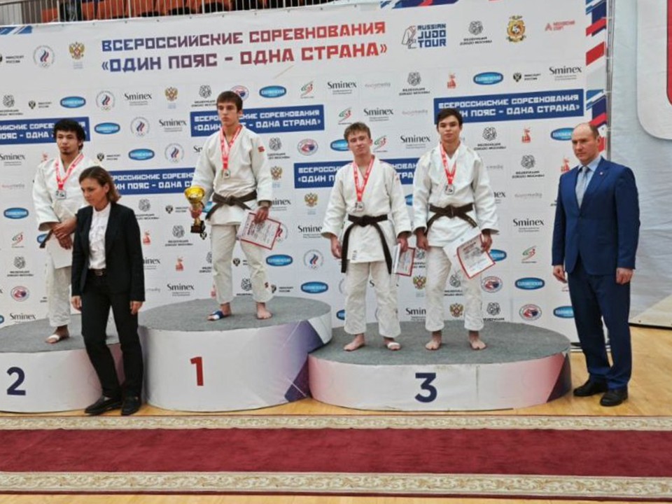 Спортсмен из Пушкино поднялся на пьедестал Всероссийских соревнований по дзюдо
