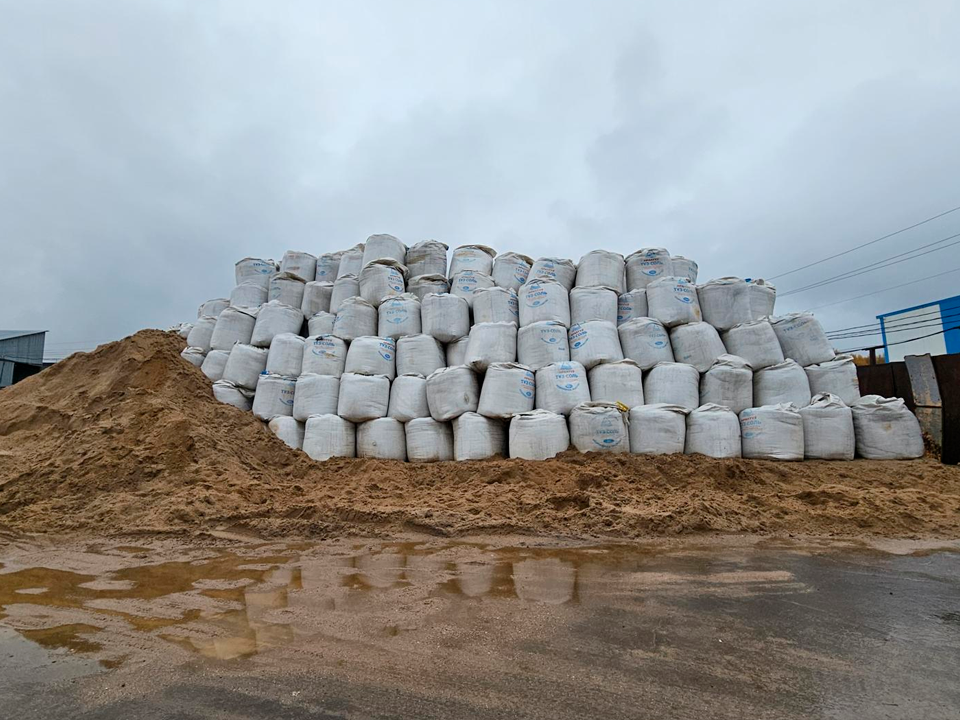 В Долгопрудном заготовили более 1200 тонн противогололедных материалов