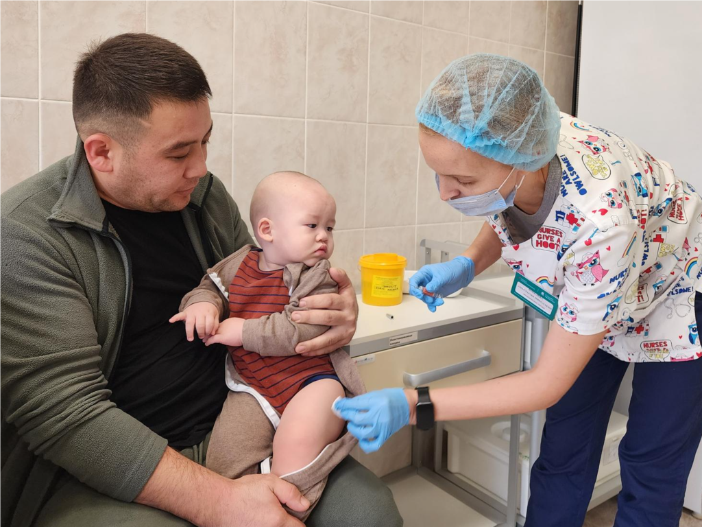 В Подольске растет охват вакцинацией против полиомиелита