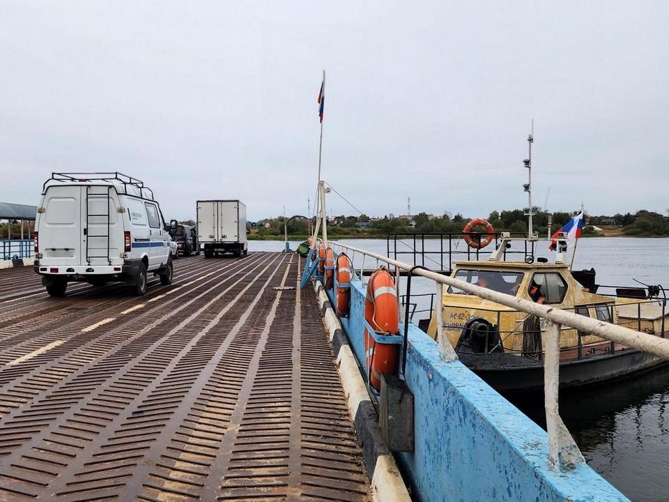 Все три паромные переправы в Луховицах работают в полную силу