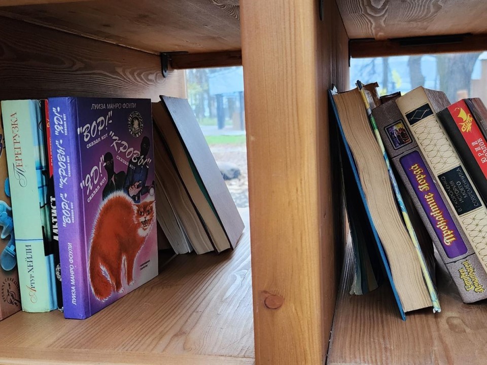 Не парк, а библиотека под открытым небом: в Химках создали пространство с книгами и гамаками