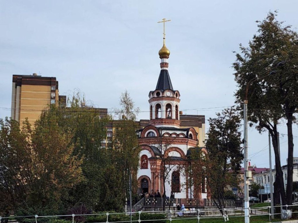 На въезде в Дмитров открыли храм, построенный на пожертвования жителей округа