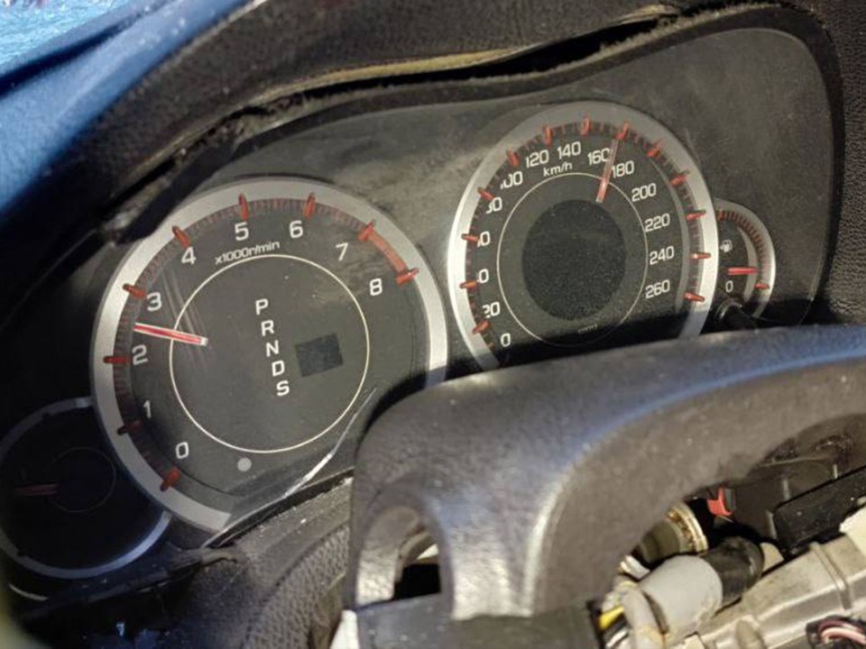 Спидометр автомобиля, водитель которого устроил смертельную аварию, показали в Пушкино