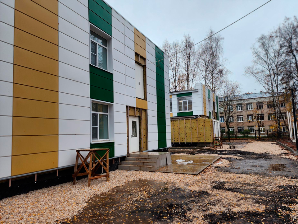 85% готовности: обновленный детский сад в Королеве скоро откроют