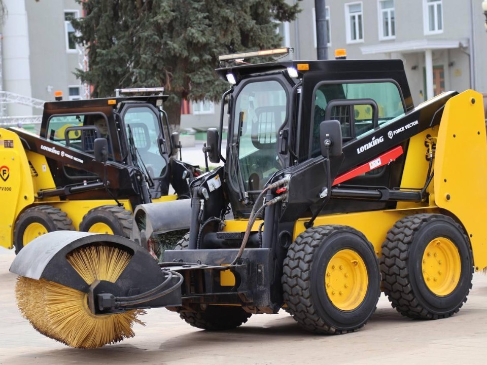 В Ступине провели тренировку зимней уборки и подготовили технику к снегопадам