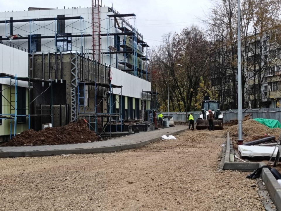 В Солнечногорске строится новый корпус Гимназии № 6 на 300 учеников