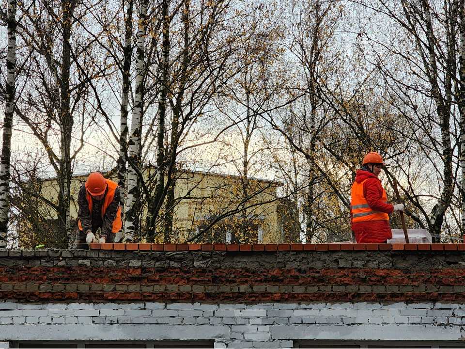 В детском саду «Петушок» на улице Чапаева стартовали демонтажные работы