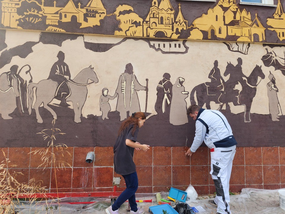 Художник из Пушкино Сергей Салин участвует в конкурсе муралов на Камчатке