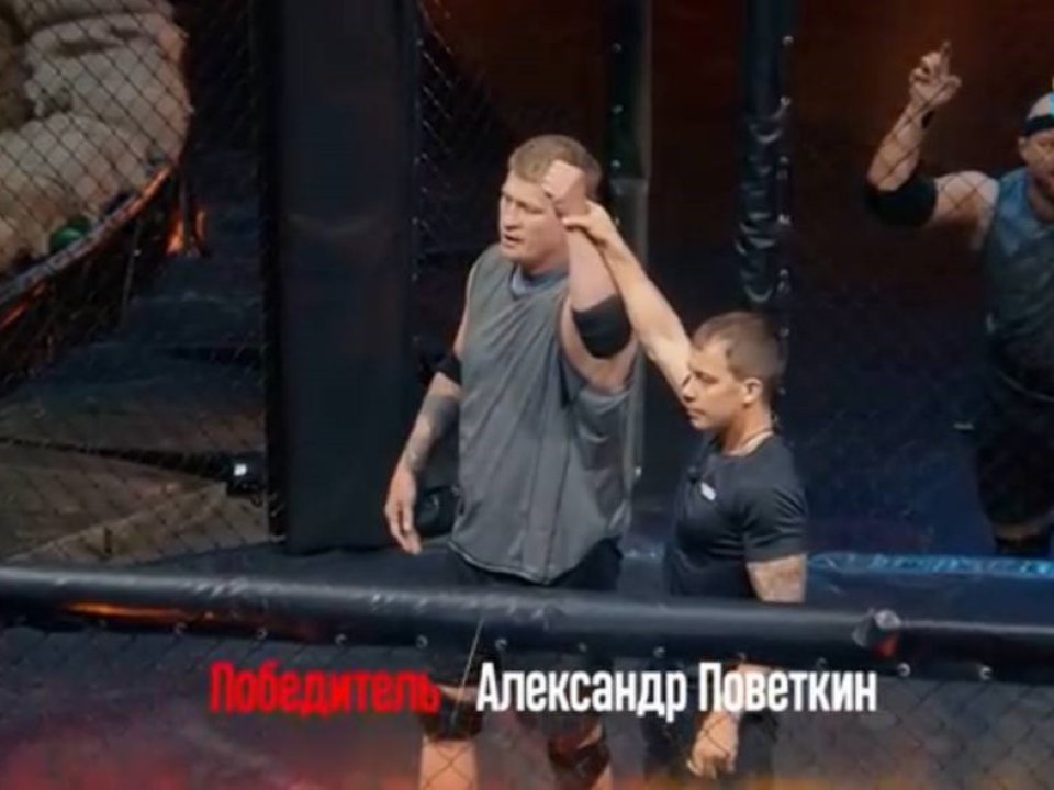 Травмированный Поветкин сразился на ринге для прохода в новый этап шоу «Титаны»