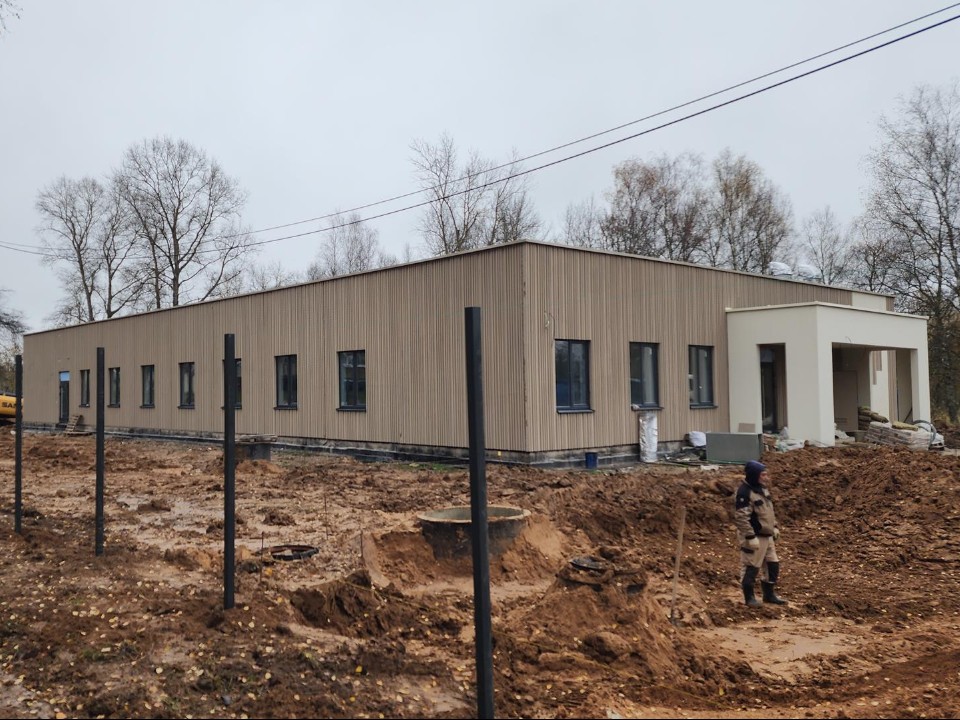 Строительство ФАПа в Судникове вышло на финишную прямую