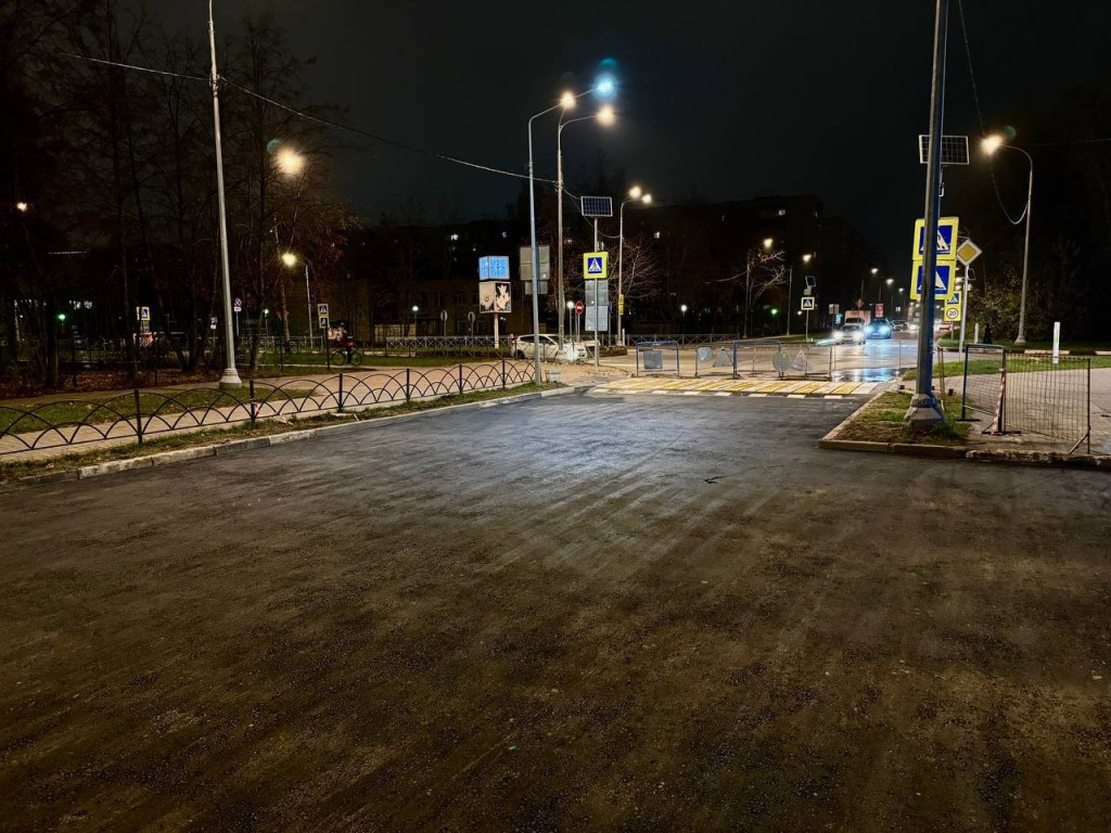 Движение автомобилией открыли на улице Энтузиастов после ремонта