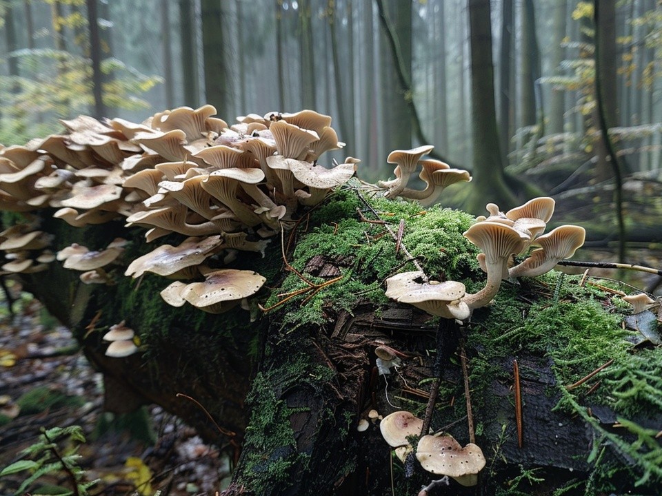Лобненские леса пестрят вешенками: аромат аниса и мясистые шляпки