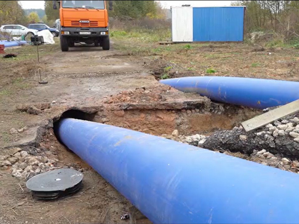В Щелкове реконструируют коллектор для тысяч жителей