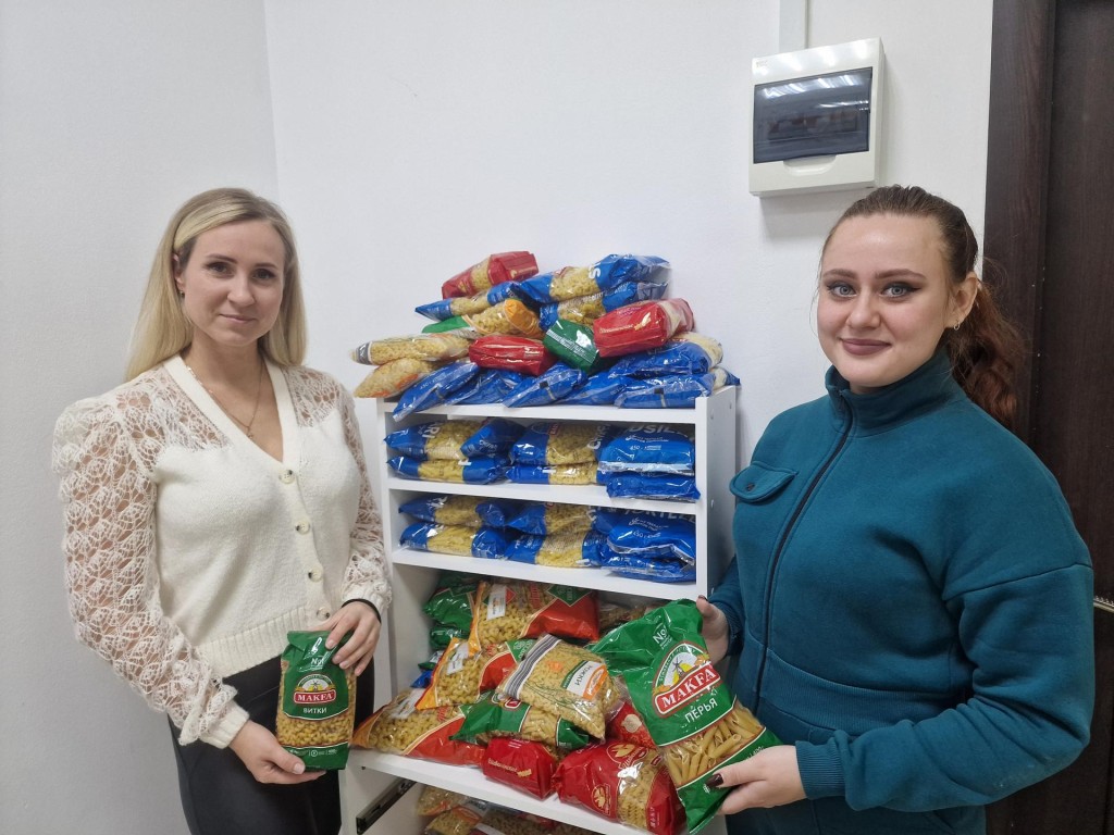 Воскресенцы собрали 100 пачек макарон для семей в трудной жизненной ситуации