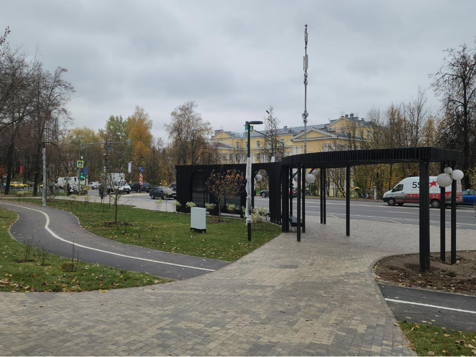 Арт-объекты и лавочки установят в Яблоневом сквере в ноябре