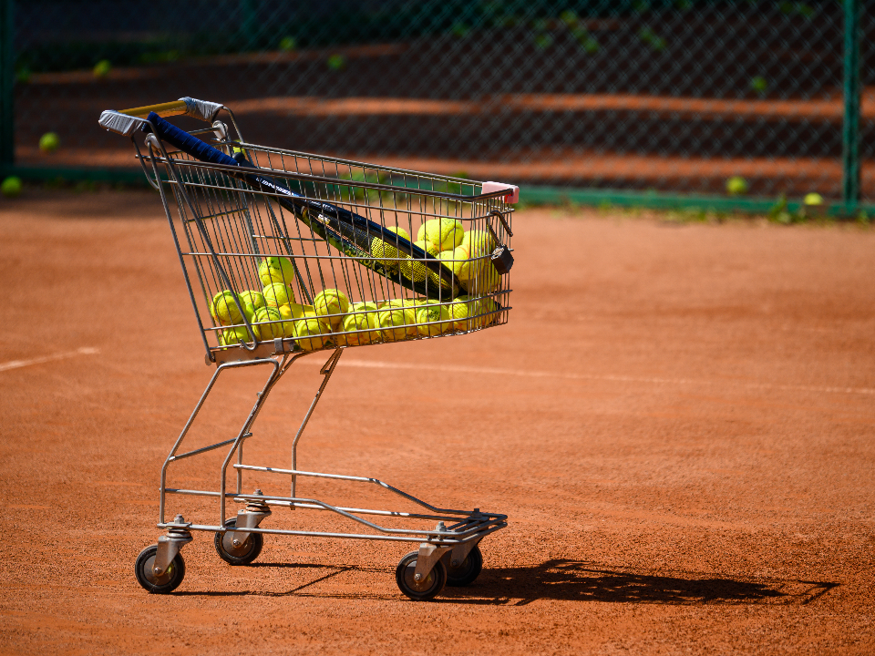 Теннисный корт в Кузьминском лесопарке закрывается на зимний период