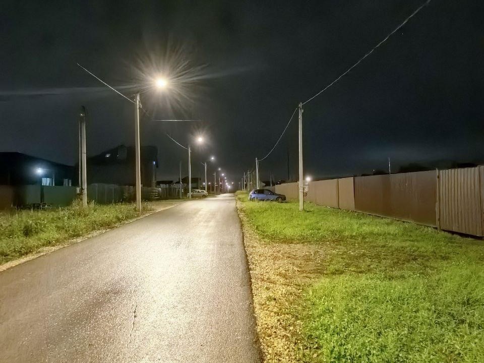 Подольск засветился: где установили новые опоры для уличных фонарей