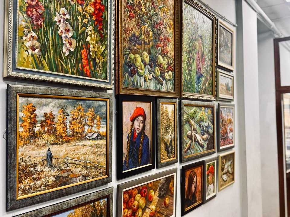 В Ногинской художественной школе открылась выставка выпускницы-отличницы