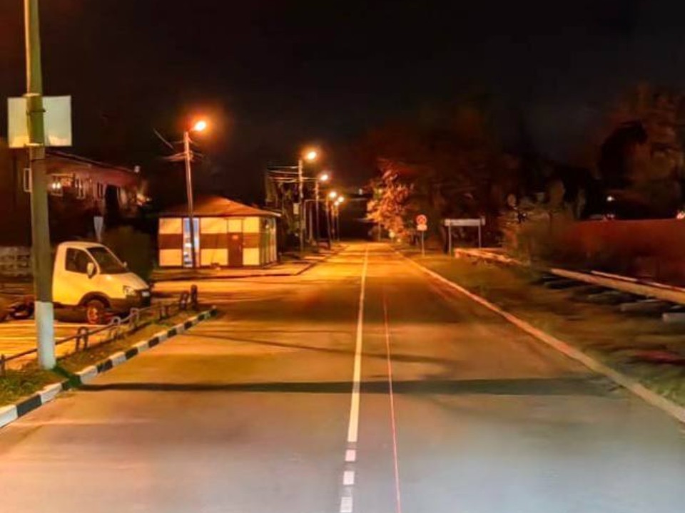 Дорожную разметку нанесли на улицах Гагарина, Некрасова, Силикатная и Мирная