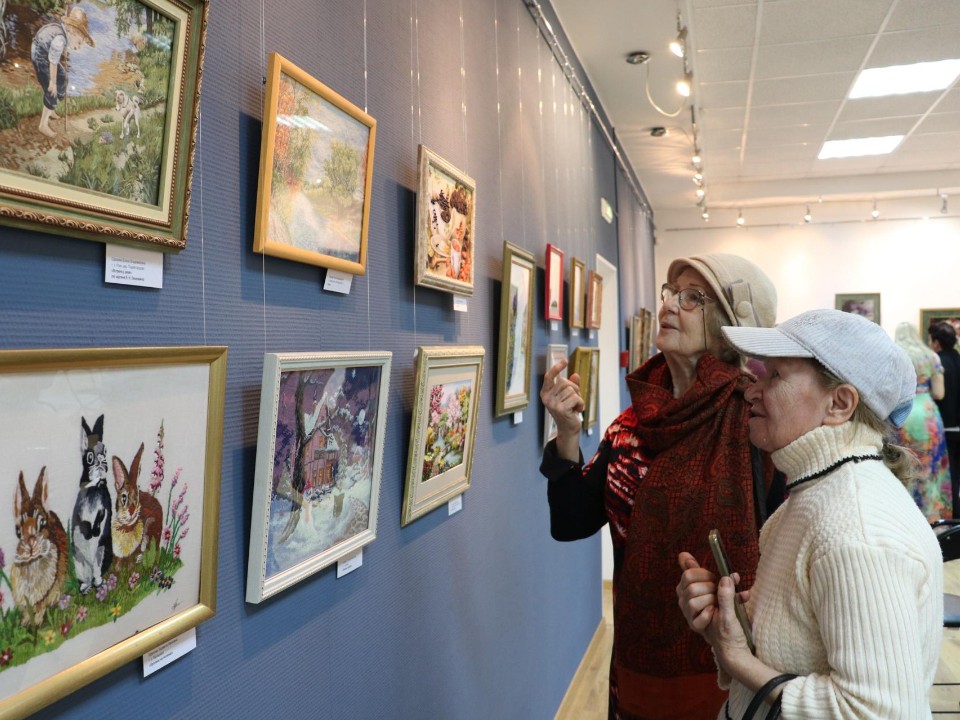 Электростальцы смогут увидеть работы лучших мастеров современной вышивки