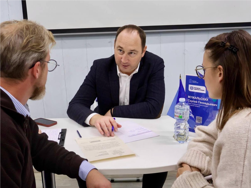 Глава Ступина выслушал обращения сельских старост