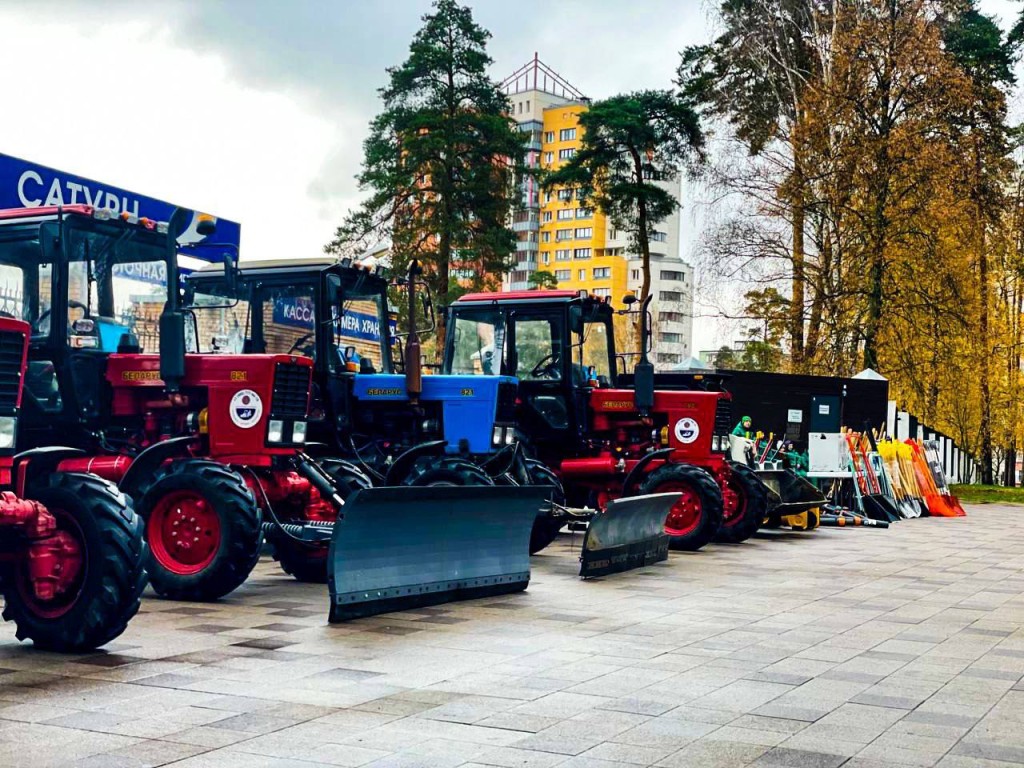В Раменском проверили неисправности зимней техники для обслуживания парка